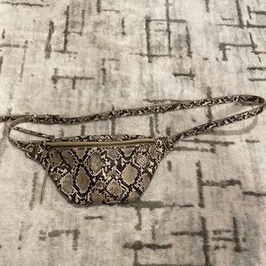 Nearly new Crocodile Print Fanny Pack #AmazonTheDrop